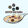 Размещение интеграции в Telegram. Логотип Телеграм канала Crypto Solyanka